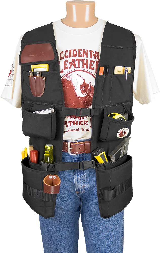 Electrician Carpenter Framer Plumber Craftman Construction Pouch Bag Tool  Vest
